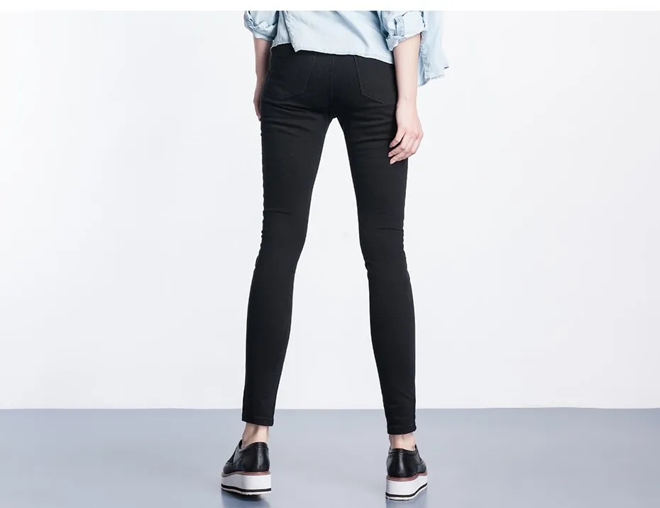 Женские узкие джинсы стрейч LEIJIJEANS, черные джинсы скинни с высокой посадкой, на пуговицах, полной длины, джинсовые брюки-карандаш, большие размеры, лето