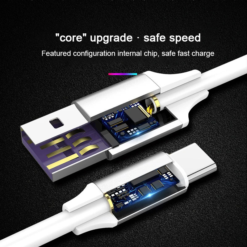 Кабель зарядный 5A USB Type-C для Huawei Mate 20 Pro P20 Lite кабель C быстрой зарядки Samsung Galaxy S9 S10 |