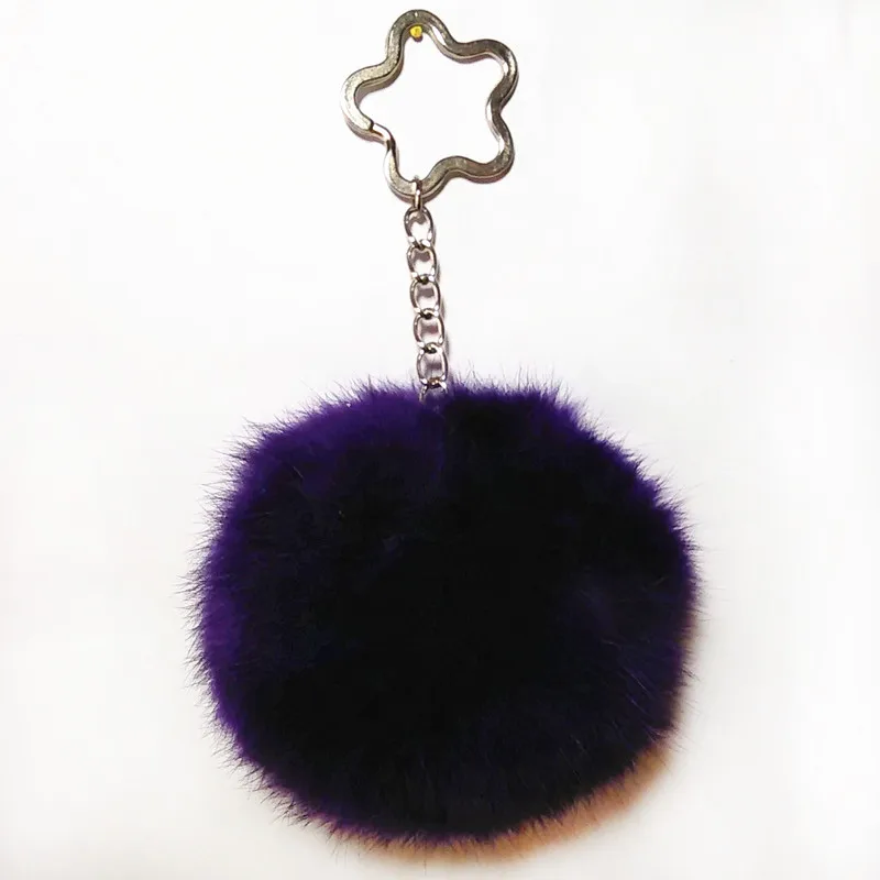 10 цветов на каблуке 9 см с мехом бренд мешок автомобильный брелок для ключей