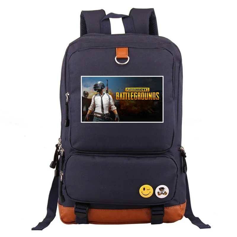 Горячая игра PUBG BATTLEGROUNDS Куриный Ужин мальчик девочка школьная сумка для женщин рюкзак для подростков холст мужской студенческий рюкзак