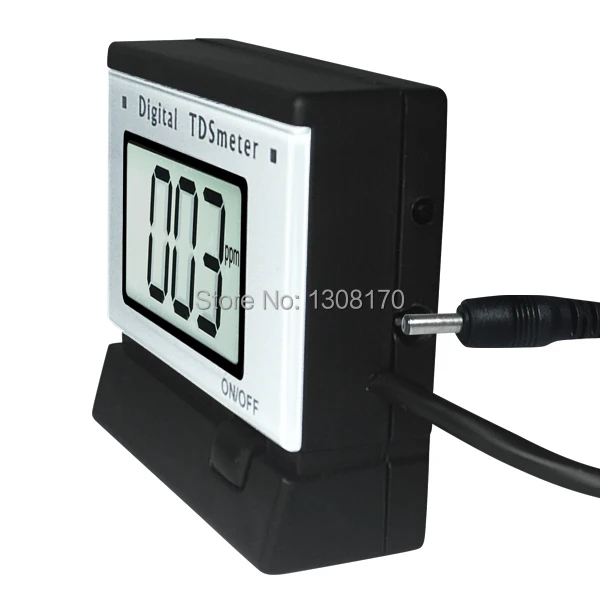 Цифровой 0~ 1999 PPm(мг/л) Диапазон полного растворения твердых тел измерительный тестер аквариумная вода TDS метр с адаптером питания