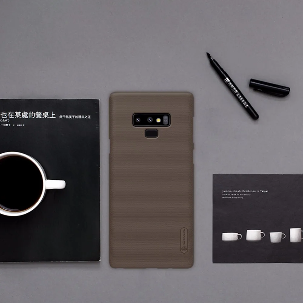 Чехол для samsung Galaxy Note 9 Note9 NILLKIN Супер Матовый экран матовая жесткая задняя крышка из ПК для samsung Galaxy Note 9