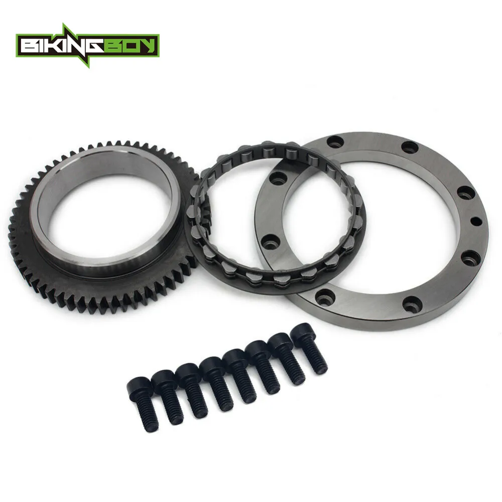 BIKINGBOY XVS 1100 V Star на заказ Классический Silverado Midnight 00-08 07 Drag Star классический стартовый клатч+ односторонний подшипник+ шестерня