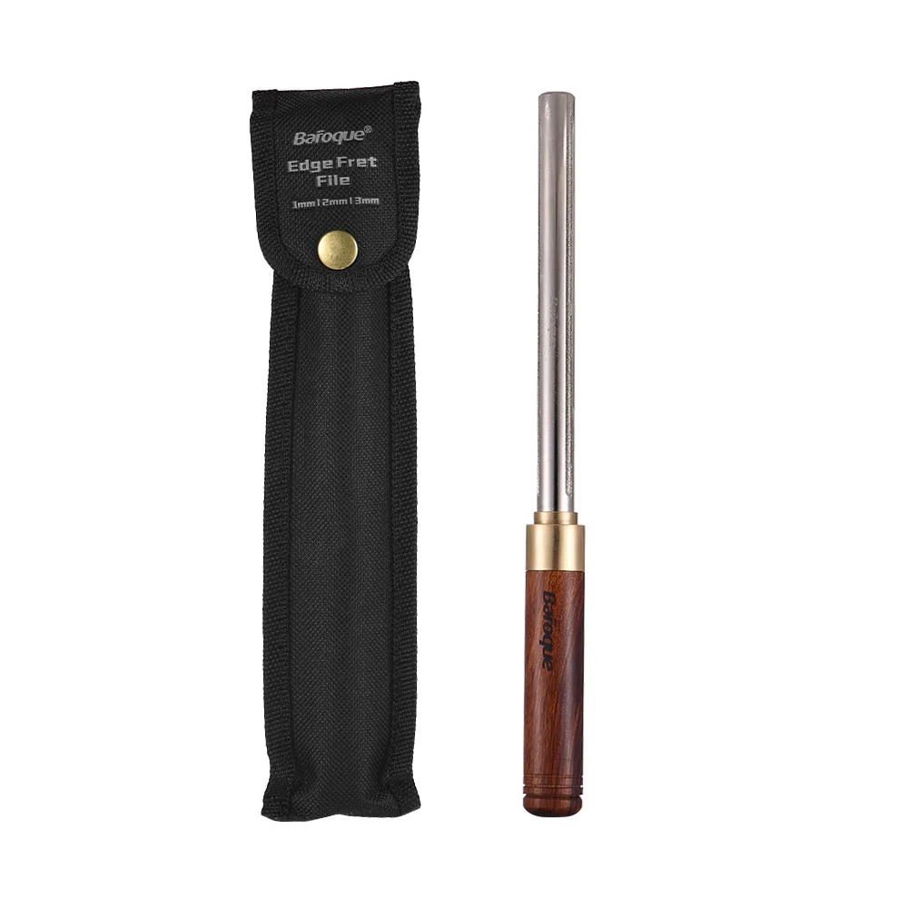 Металлическая пилка для гитары с 3 краями деревянная ручка ремонта Luthier