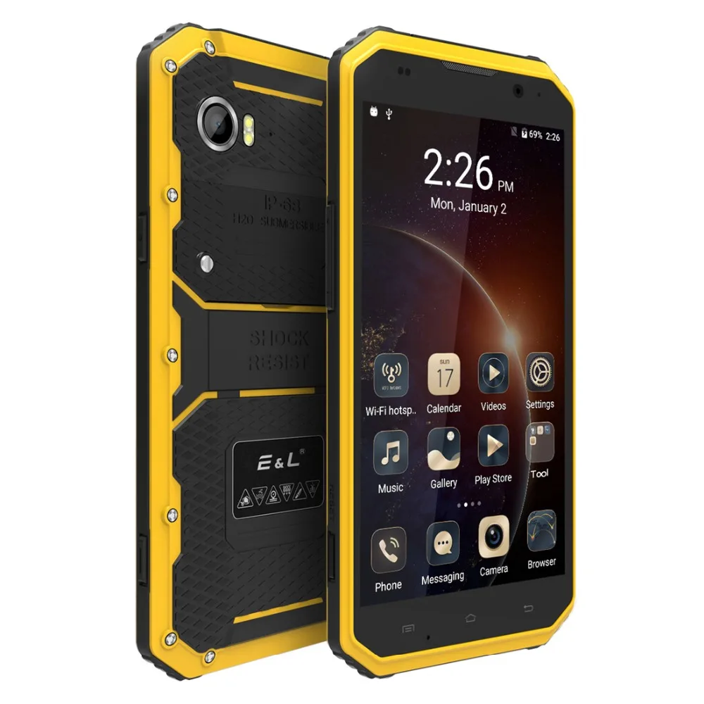 E & L EL W9 смартфон с 6 дюймовым дисплеем восьмиядерным процессором MTK6753 Android 5 1 ОЗУ 2