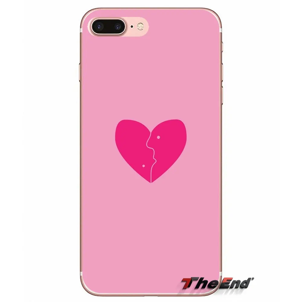 Прозрачный чехол из ТПУ для Samsung Galaxy S2 S3 S4 S5 MINI S6 S7 edge S8 S9 Plus Note 2 3 4 5 8 Coque Fundas Vector Pink