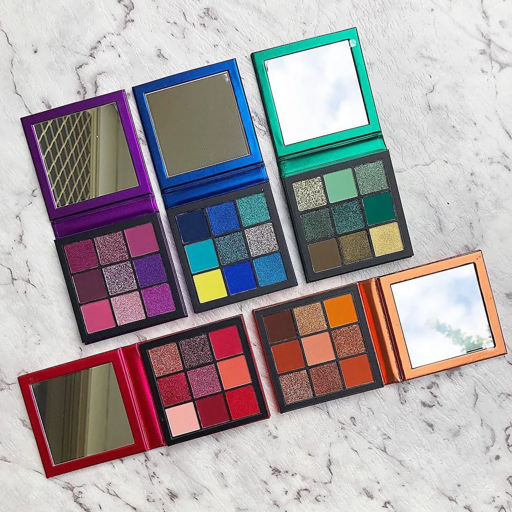 Палитра теней для век 9 цветов| |