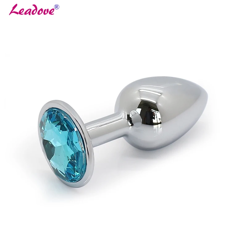 Anal Beads Crystal Jewelry Round Butt Plug Stimulator Sex Toys Dildo Stainless Steel Adult | Красота и здоровье