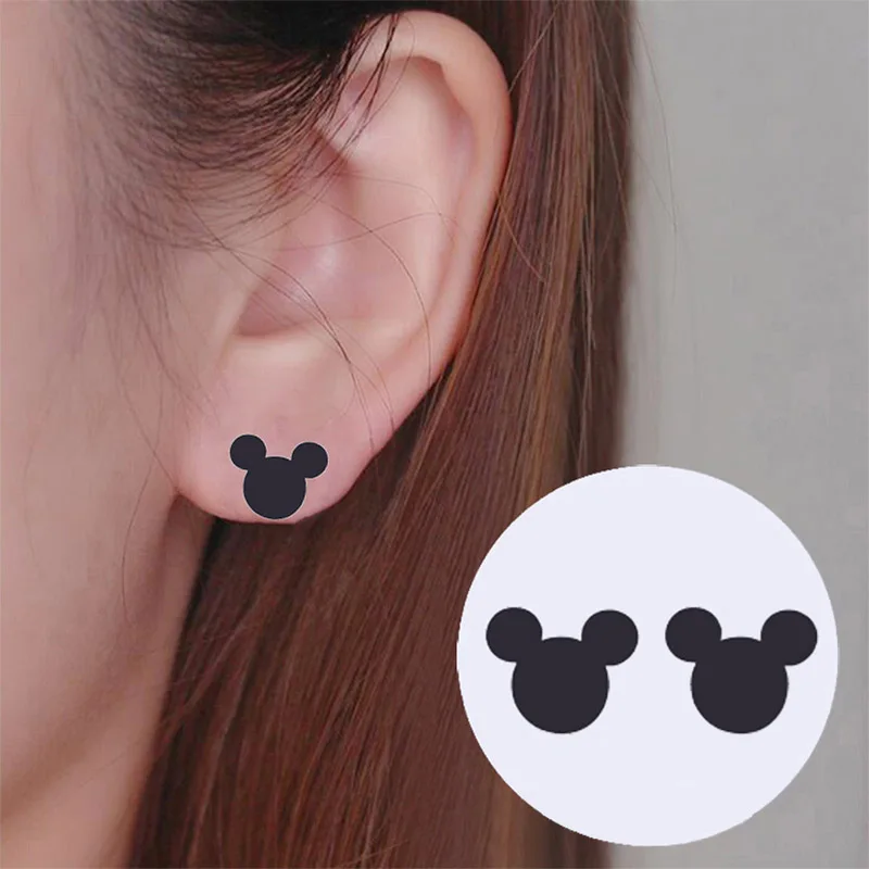 Mouse Animal SMJEL мульти Браслеты& браслеты из нержавеющей стали 2 слоя, с изображением милой бабочки браслет с сердечком ювелирные изделия регулируемый Свадебные Браслеты Mujer - Окраска металла: Mouse Animal