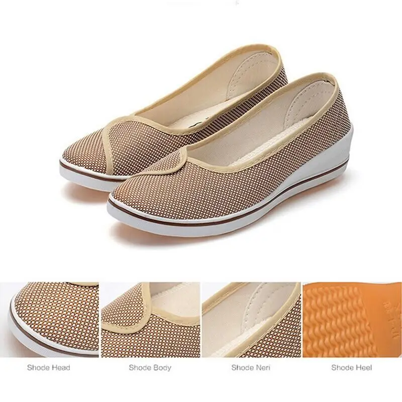 Женские мокасины на толстой резине повседневные Эспадрильи плоской подошве без