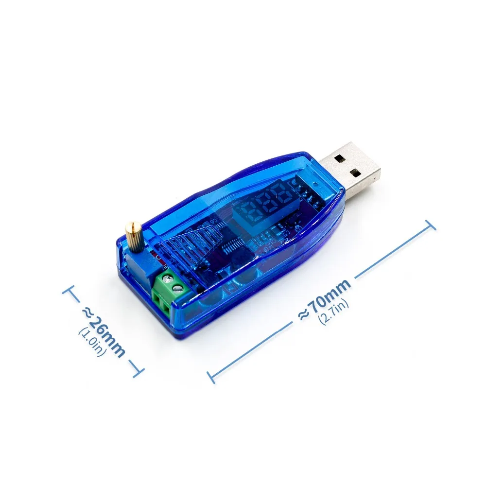 Понижающий блок питания с USB 5 В 3 9 12 24 повышающий преобразователь постоянного