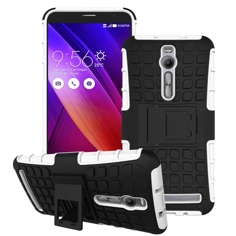 Чехол для Asus Zenfone 2 ZE551ML противоударный жесткий резиновый силиконовый чехол