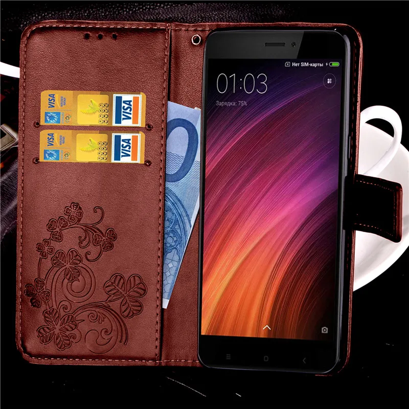 Кожаный чехол с откидной крышкой для Xiaomi Redmi 6 6A 5 Plus 3S 4A 4X Mi A1 A2 8 Lite S2 Go Redmi 7 Note 5A 4 6 Note 5 Pro 6 6A 7A Global Case