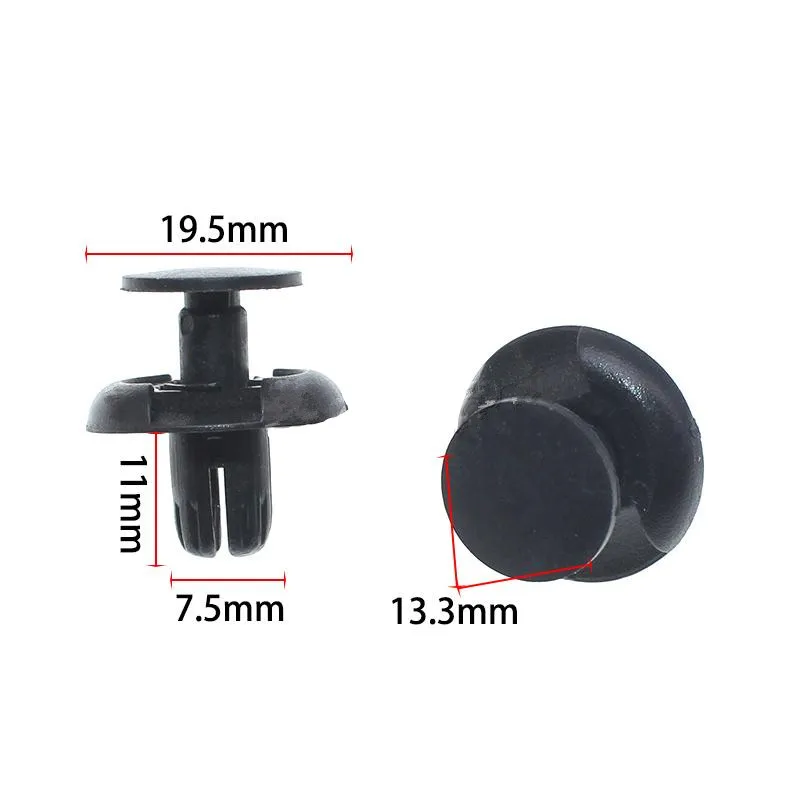 10 шт. заклепки для боковой юбки автомобиля Ford 12-15