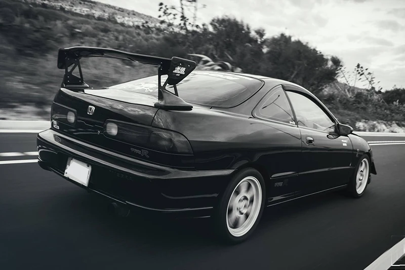 Автомобильные аксессуары для Honda 94-01 Integra DC2 углеродного волокна D5 Стиль задний спойлер GT Глянцевая волокна багажник комплект крыла Комплект гоночный лезвие