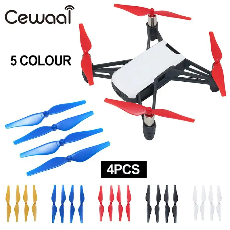 CW/CCW Airscrew Blade Propellers Drone Fans Props Replacement for TELLO Colours Lightweight | Электроника