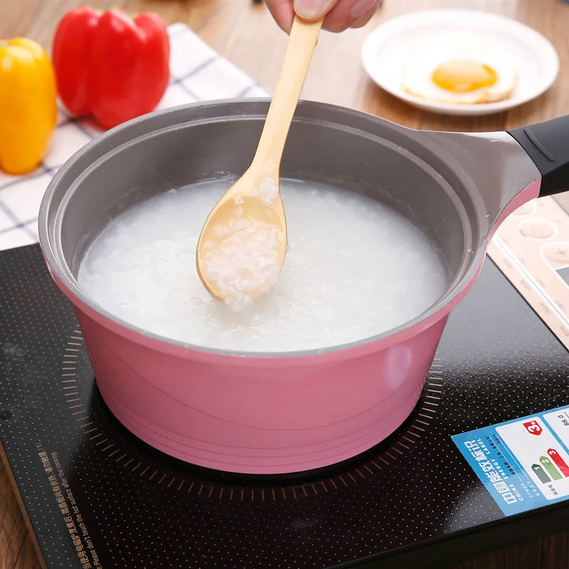 Корейский качественный 18 см розовый керамический горшок для молока