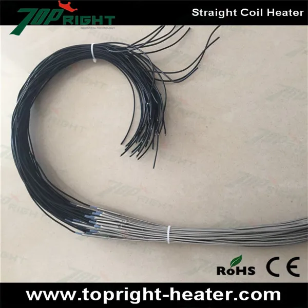 Черный нагреватель с горячим бегуном прямой катушки мм | Обустройство дома