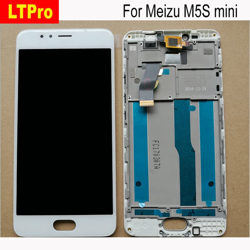 Высококачественный рабочий ЖК дисплей LTPro с рамкой для Meizu M5S Meilan кодирующий