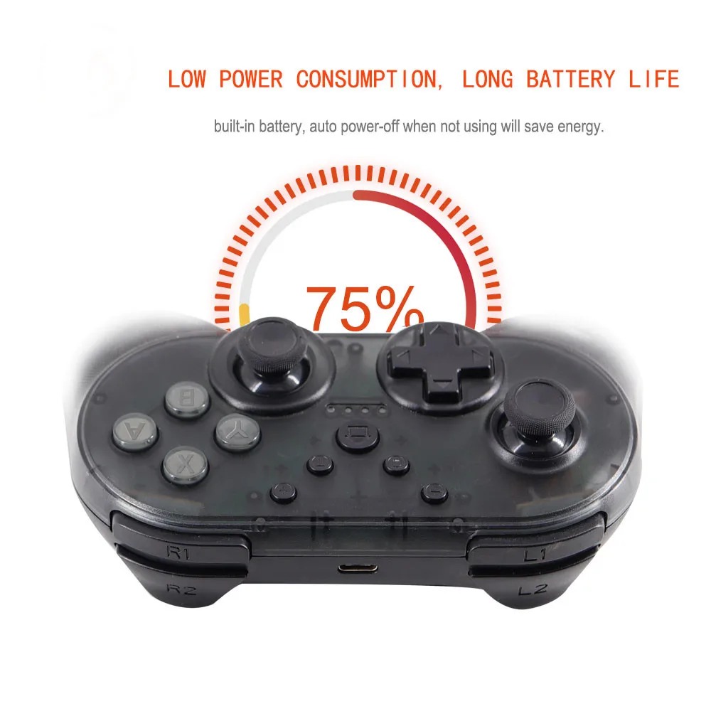 Новый беспроводной Bluetooth геймпад игровой джойстик контроллер для Nintendo Switch Pro NS