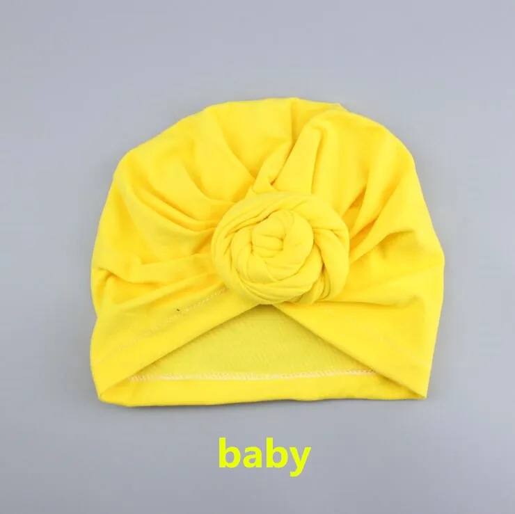 1 baby Тюрбан с узлом, индийская шапка для мамы и дочки, детская тюрбан, повязка на голову, повязка на голову, банданы, аксессуары, головной платок, головной убор - Цвет: 1 baby