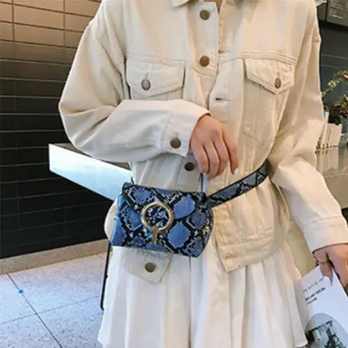 Модная женская поясная сумка Fanny Lock для девушек путешествий хип хопа мини кошелек