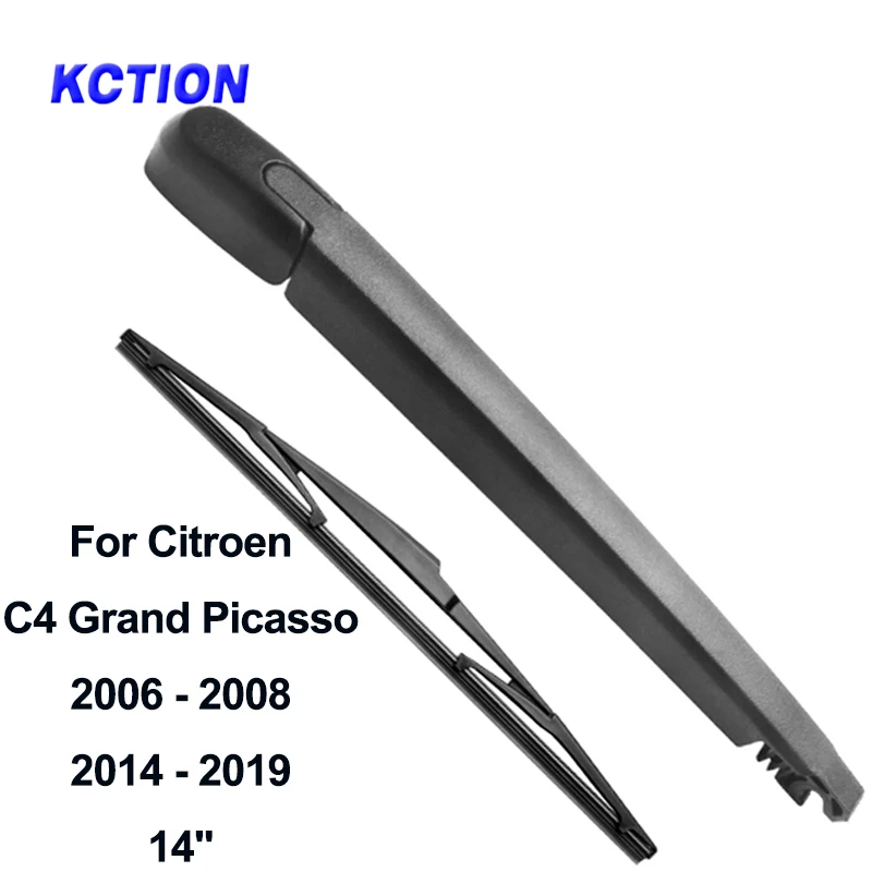 rear wiper arm Лобовое стекло передняя щетка стеклоочистителя для автомобиля Citroen C4 Grand Picasso ветровое стекло заднего стеклоочистителя автомобильные аксессуары Подходит боковой штырь/штык/кнопка - Цвет: rear wiper arm