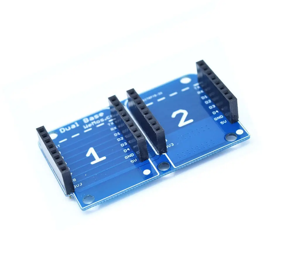 NodeMCU ESP8266 для Arduino Wemos D1 щит с двойной розеткой базой WeMos Mini Arduino|nodemcu esp8266|nodemcu d1nodemcu d1