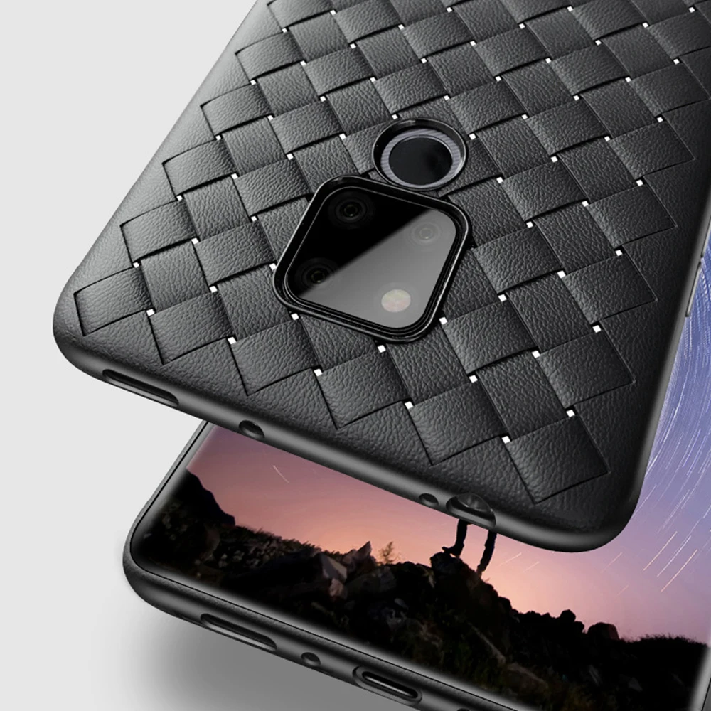 Weave Phone Cover For Huawei Mate 10 20 P20 P30 Pro Lite Honor Play 9 8X V20 Nova 2s 3 3i 4 4e Cute Soft TPU Cases | Мобильные