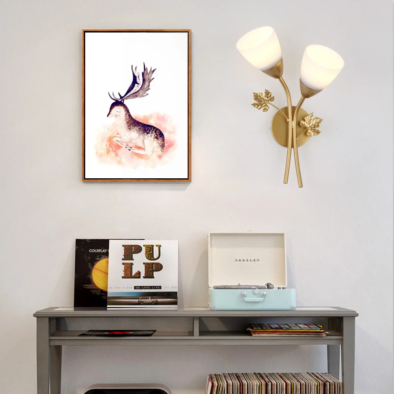 Современный простой домашний светильник светодиодный прикроватный настенный