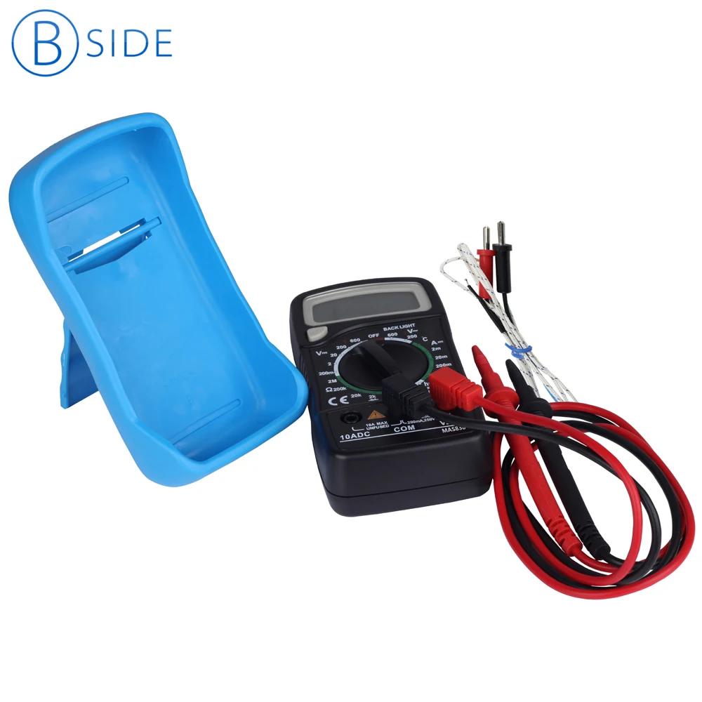 BSIDE Мини Ручной MAS838 2000 отсчетов ЖК дисплей Цифровой мультиметр Напряжение