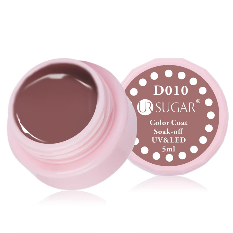 D010 Ur Sugar 5 мл серая серия Гель-лак замачиваемый УФ-Гель-лак светодиодный светильник Чистый УФ-цвет долговечный Гель-лак для дизайна ногтей - Цвет: D010