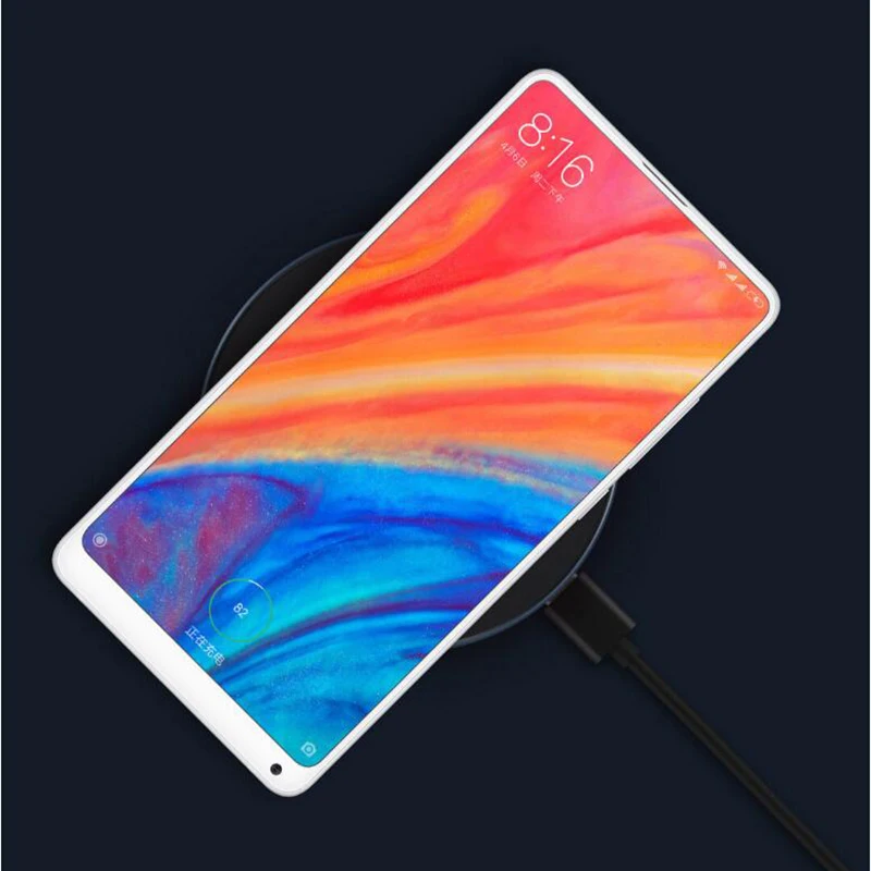 Оригинальный MI Mijia WPC01ZM 10 Вт макс быстрое зарядное устройство Qi Беспроводное Type C