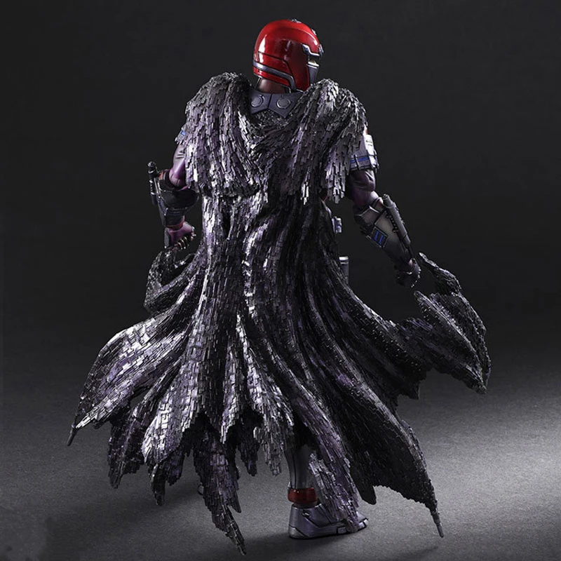 Play Arts Kai X-men Магнето ПВХ фигурка Коллекция Модель игрушки Рождественский подарок 27 см
