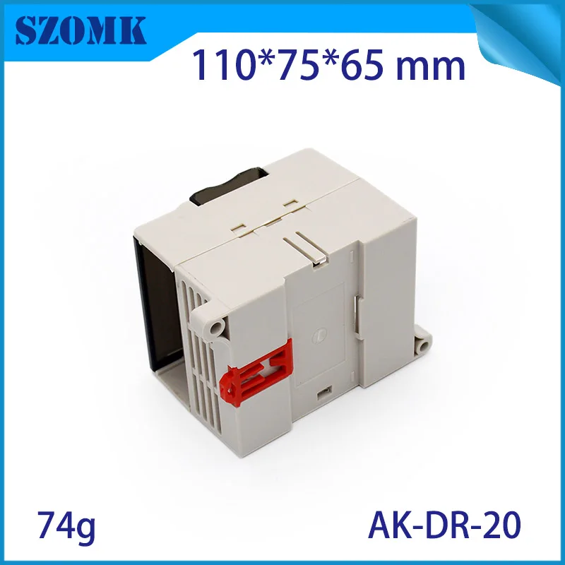 Пластмассовая ip 67 Электроника din rail diy project pcb корпуса 110x75x65 мм | Обустройство дома