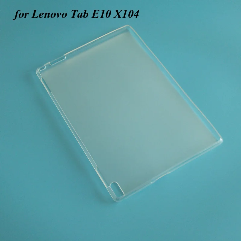 for Tab E10 X104 Мягкий прозрачный ТПУ чехол для lenovo Tab E10 X104 P10 TB-X705 M10 X605 TB-X605 прозрачный чехол 30 шт./лот - Цвет: for Tab E10 X104