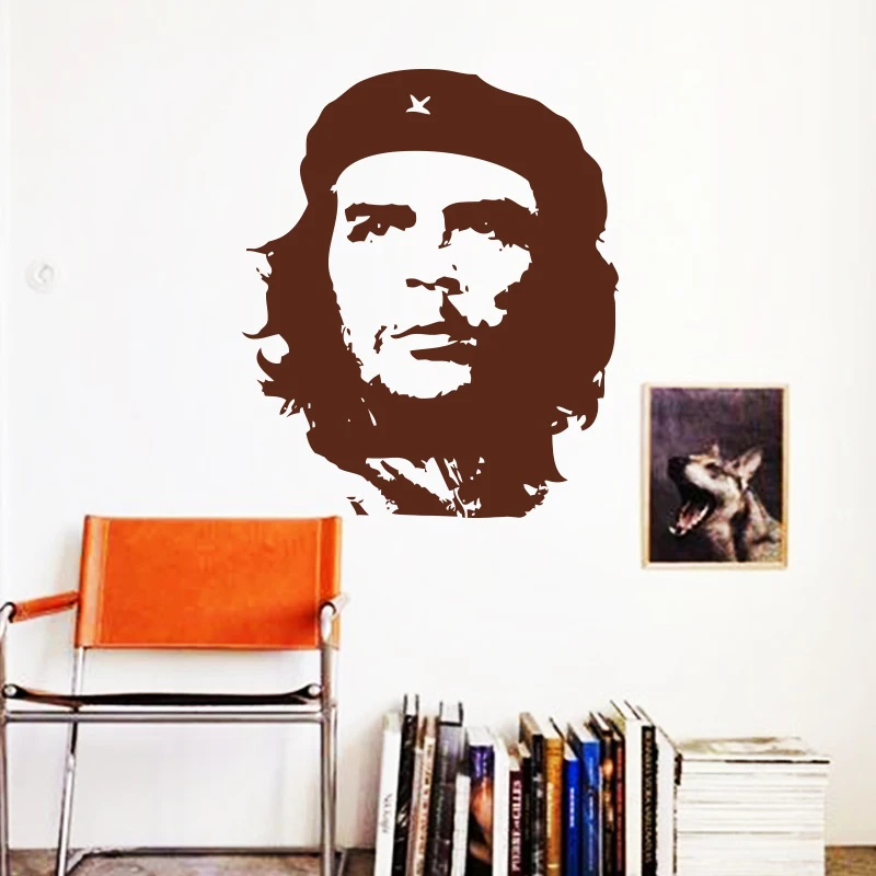 Художественный дизайн дешевое украшение для дома виниловый Ernesto Guevara warrior