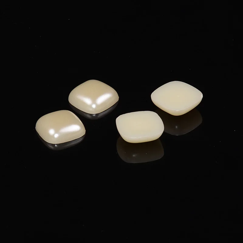 New Big Loose Bead 25pcs 24*25/20*20/18*25 ABS Pearl Imitation Beads Square Rectangle Flat Back Half Nail Art Clothes Decoration | Украшения
