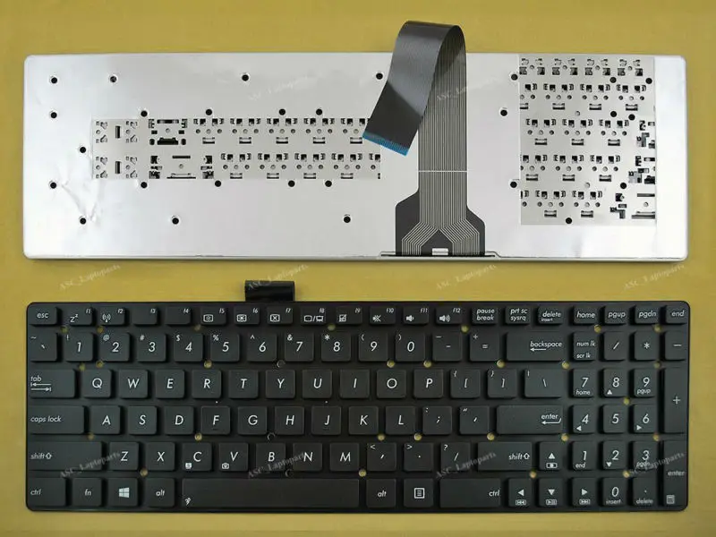 Новая английская клавиатура для ASUS K55 K55A K55D K55N K55V K55VM K55VJ K55VS K55XI черный ноутбук без