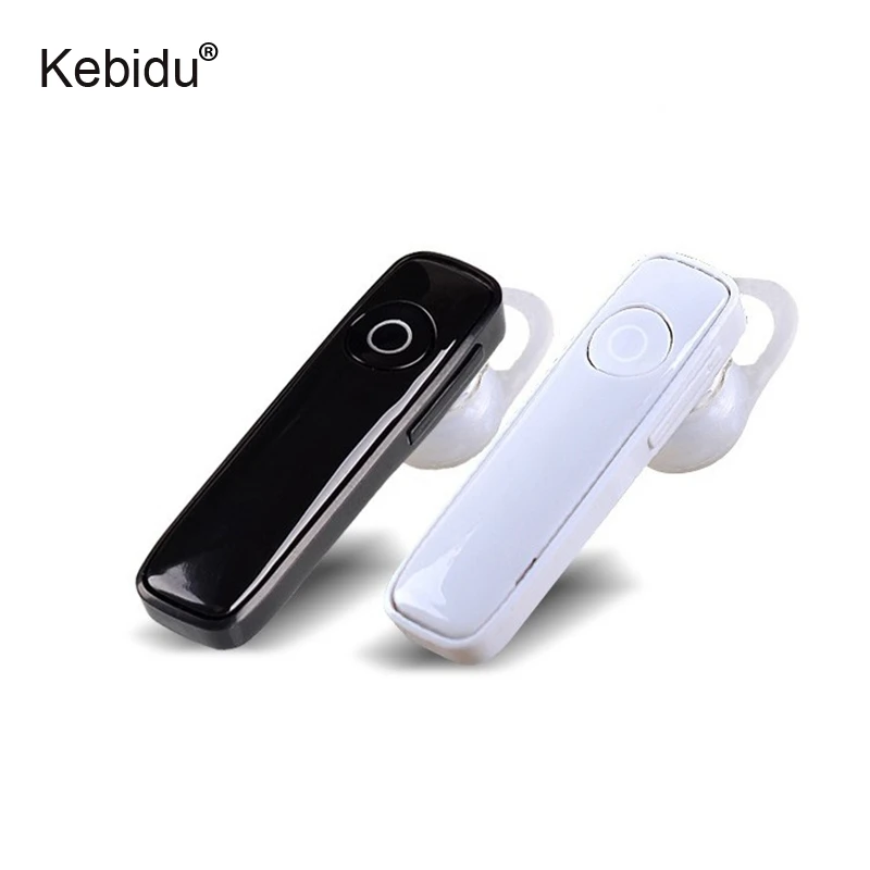 

kebidu Wireless Bluetooth Earphone stereo Headphones Portable Bluetooth Headset Hands-free Earbud with mic case in Car for Phone