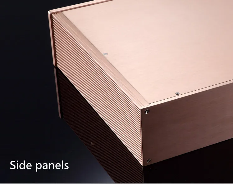 

Full aluminum 2U amplifier chassis/ instrumentation shell /DIY aluminum housing / AMP Enclosure / case / DIY box (438*88*300mm)