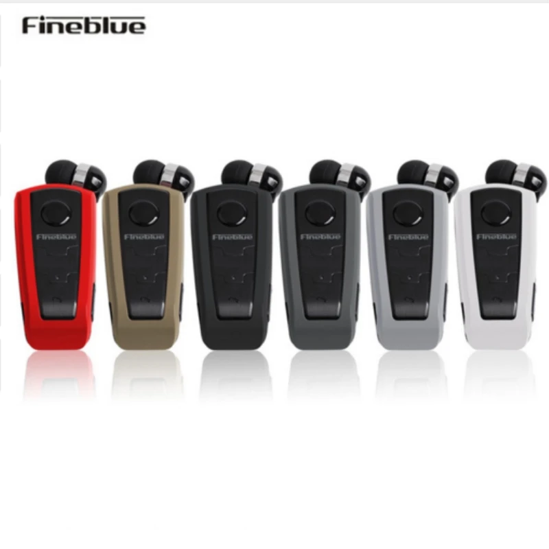 Fineblue F910 Беспроводной Bluetooth клип телескопического Тип Бизнес наушники износ