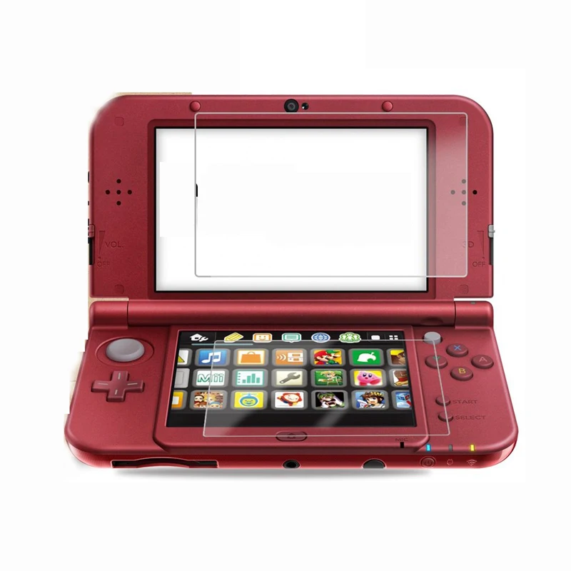 Защита экрана размера XL для Nintendo New 3DS закаленное стекло лучшего и HD прозрачный