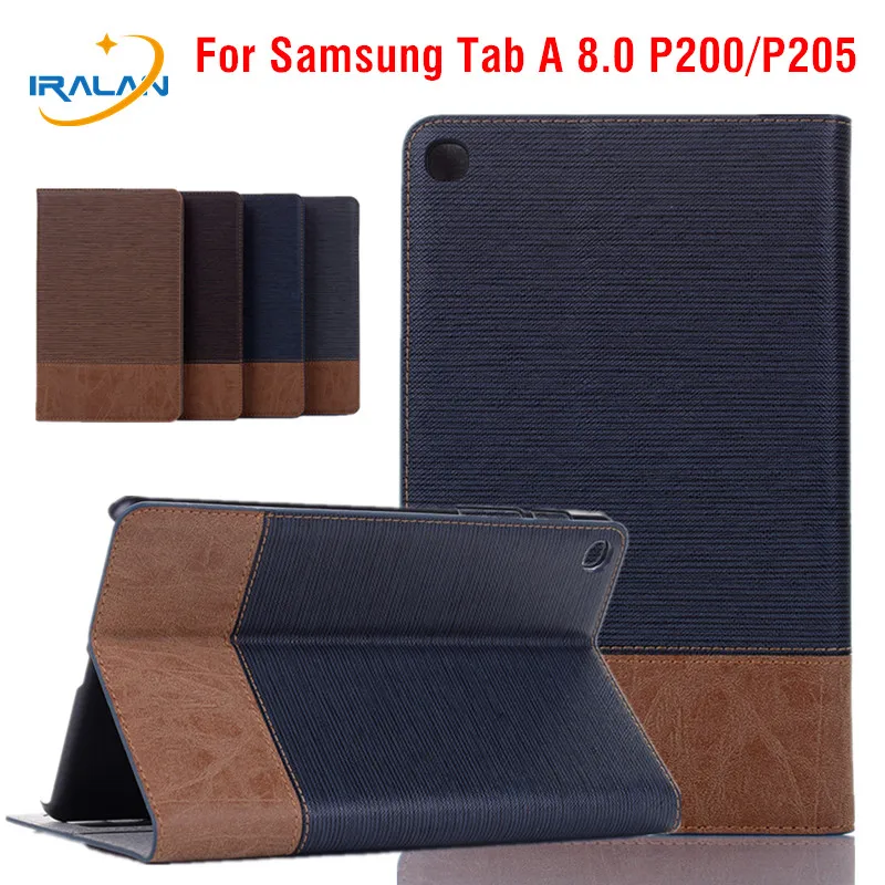 Умный чехол для Samsung Galaxy Tab A 8 0 2019 S ручка P200 P205 SM планшет искусственная кожа