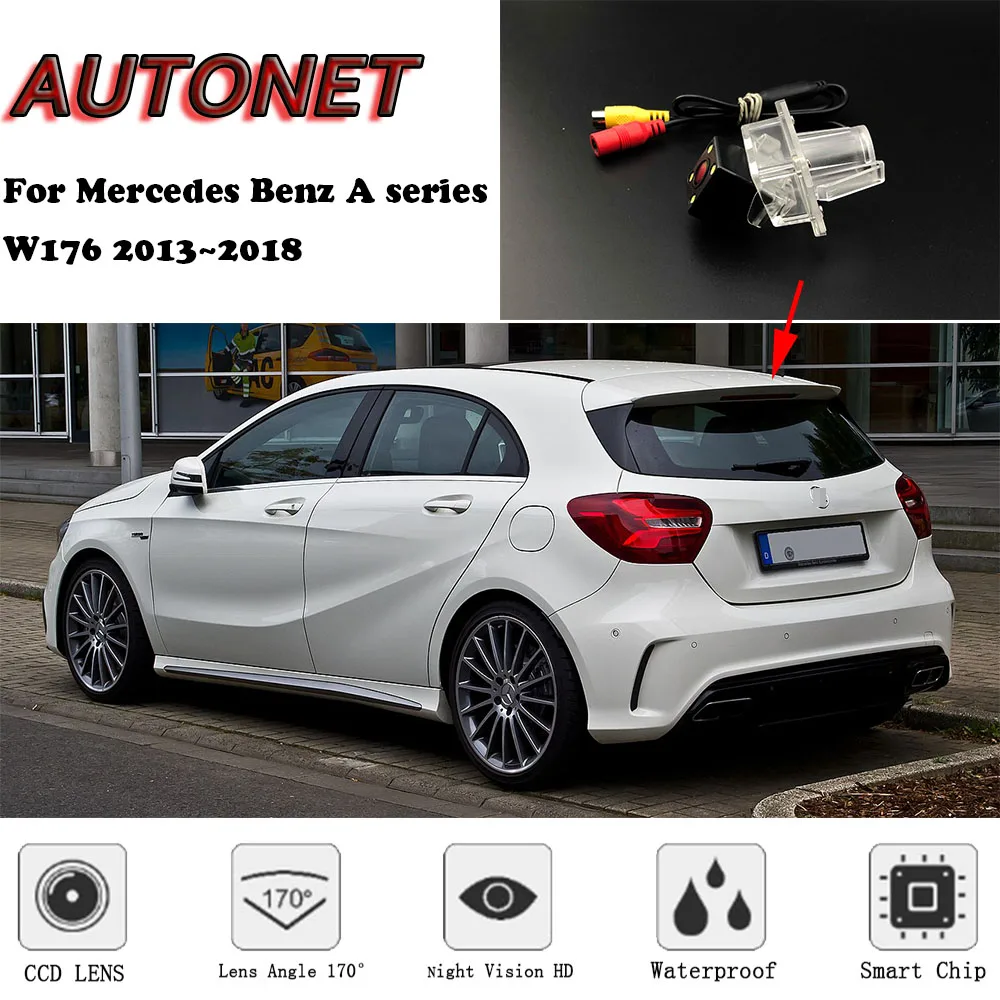Автомобильная камера заднего вида для Mercedes Benz A series W176 2013 2014 2015 2016 2017 2018 ночного