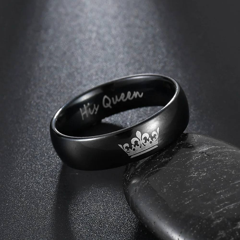 MeMolissa Vintage Crown Ring JESUS Christian Cross Couple High Polished For Men and Women Engagement Gift for Friends | Украшения и