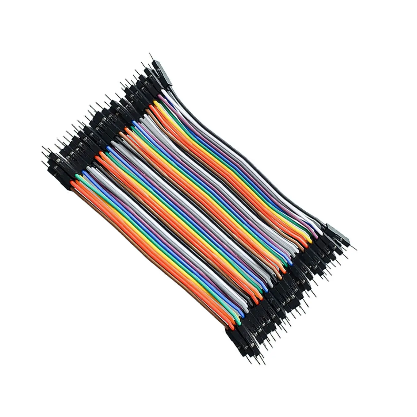 Dupont line 120 шт. 10 см разъем штырь-штырь штырь-гнездо и гнездо-гнездо перемычка кабель