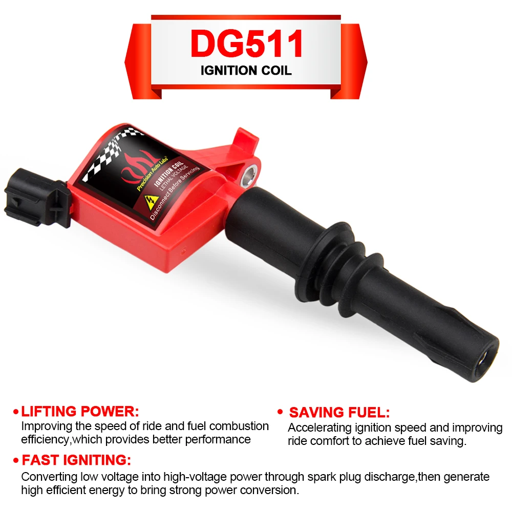 8X DG511 Катушка зажигания для Ford F150 F-150 F250 экспедиция Мустанг Explorer 4 6 5 6.8L V8For Lincoln Mercury