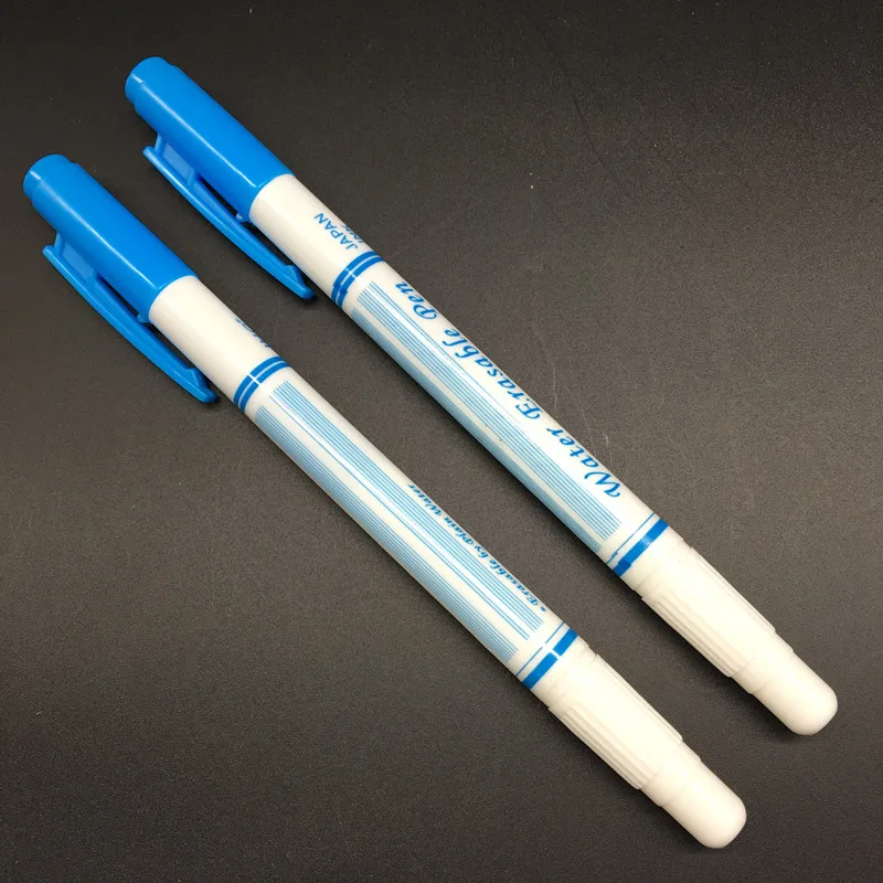 6 шт. воздушная стираемая ручка Водорастворимая Ручка по ткани маркер замена для