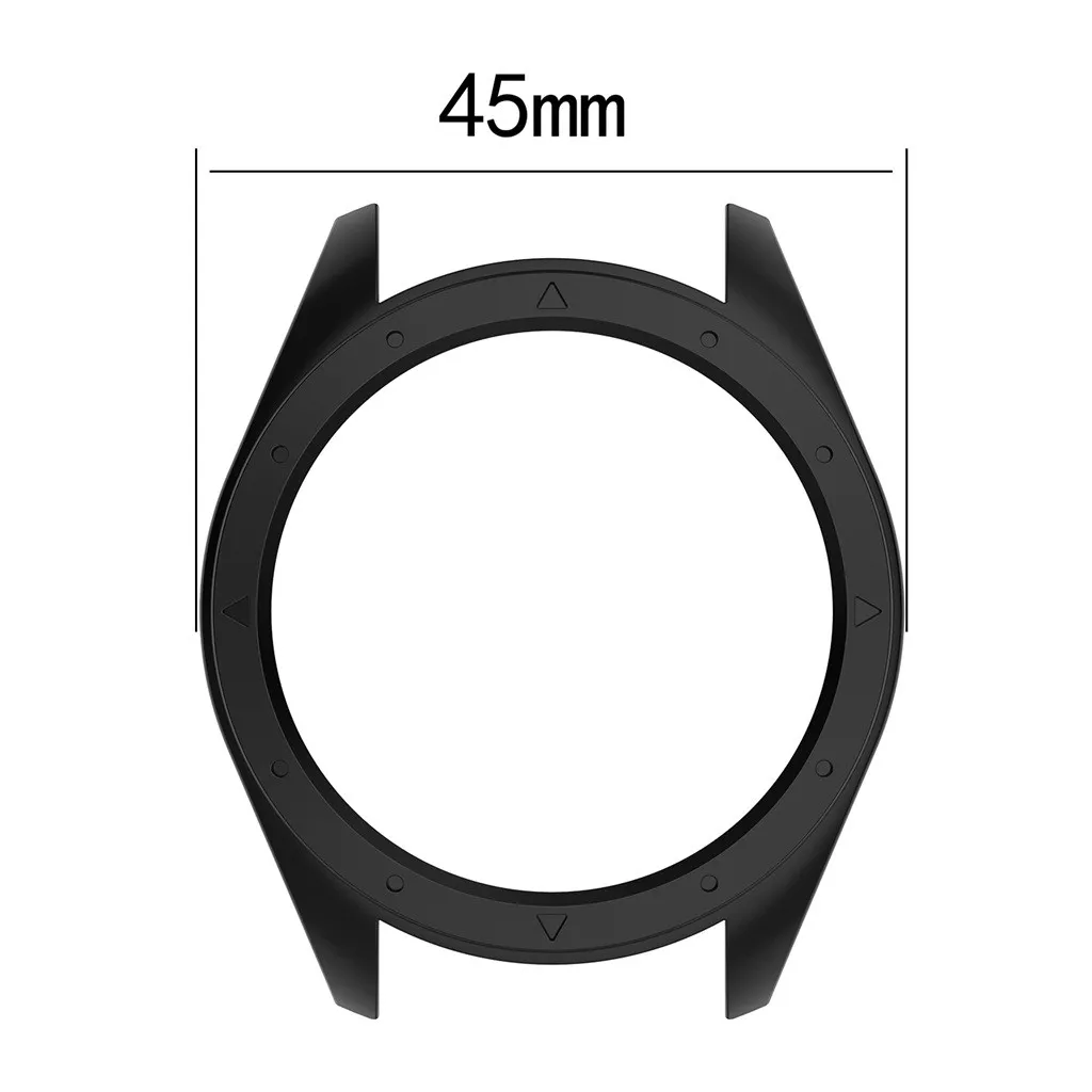 Модный простой спортивный чехол для часов 3 шт. силиконовая рамка защитный Huawei Honor